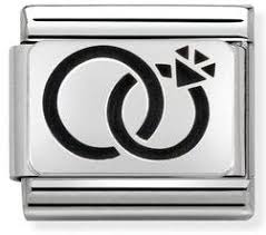 NOMINATION 'Wedding Rings' Silver 33010229