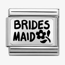 NOMINATION Bridesmaid Flower Silver 33010249
