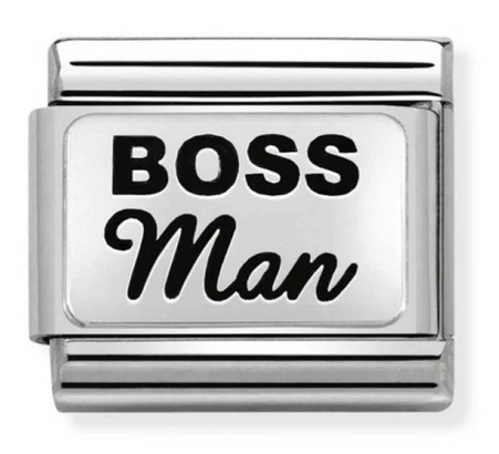 NOMINATION 'BOSS Man' Silver 33010934