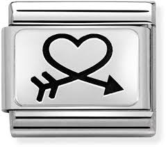 NOMINATION 'Heart Arrow' Silver 33010940