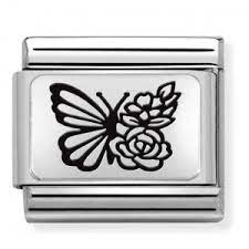 NOMINATION 'Butterfly & Flowers' 33011122