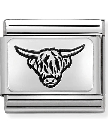 NOMINATION 'Highland Cow' Silver 33011135