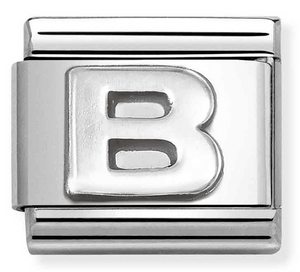 NOMINATION 'Letter B' Silver 33011302