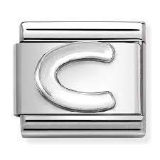 NOMINATION 'Letter C' Silver 33011303