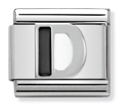 NOMINATION 'Letter D' Silver 33020104