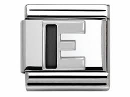 NOMINATION 'Letter E' Silver 33020105