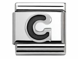 NOMINATION 'Letter G' Silver 33020107