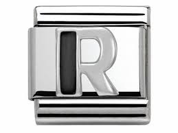 NOMINATION 'Letter R' Silver 33020118