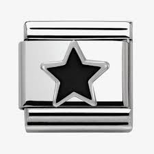 NOMINATION Star 'Black' Silver 33020205