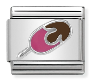 NOMINATION 'Ice Cream Stick' Enamel Silver 33020225