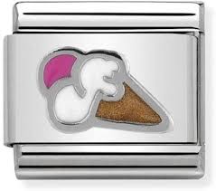 NOMINATION 'Ice Cream' Silver 33020238