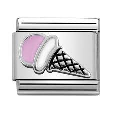 NOMINATION 'Ice Cream Cone' Silver 33020244
