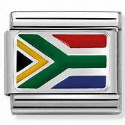 NOMINATION Flag 'South Africa' Silver 33020705