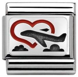 NOMINATION 'I Love Travel' Silver 33020802