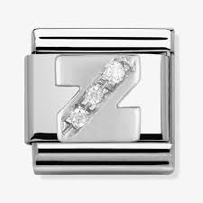 NOMINATION 'Letter Z' Silver CZ 33030126