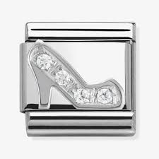 NOMINATION 'High Heel Shoe' Silver Cz 33030409