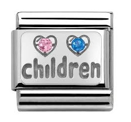 NOMINATION 'Children Hearts' Cz Silver 33030415