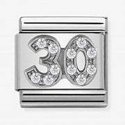 NOMINATION Number '30' Cz Silver 33030421