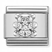 NOMINATION 'Teddy Bear' Silver Cz 33030437