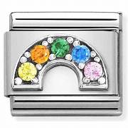 NOMINATION 'Rainbow' Cz Silver 33032301