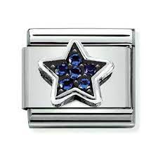 NOMINATION Cz 'Blue Star' Silver 33032309