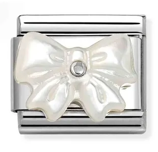 NOMINATION Mother of Pearl Bow 33050920
