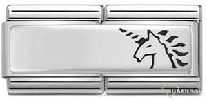 NOMINATION Double Link 'Unicorn' Silver 33071018