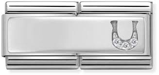 NOMINATION Double Link 'Horse Shoe' Silver 33073112