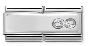 NOMINATION Double Link 'Cz Infinity' Silver 33073114