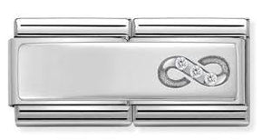 NOMINATION Double Link 'Cz Infinity' Silver 33073114