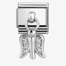 NOMINATION Hanging Charm 'Cz Angel' 33180011