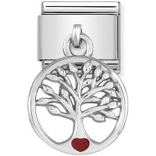 NOMINATION 'Tree of Life' Hanging, Silver 33180507
