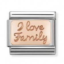 NOMINATION 'I Love You' Rose Gold 43010141