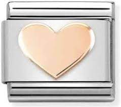 NOMINATION 'Heart' Rose Gold 43010437