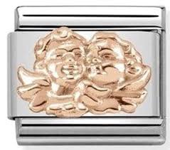 NOMINATION 'Angel of Family' Rose Gold 43010607