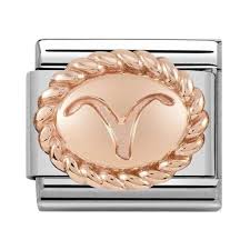 NOMINATION Star Sign 'Aries' Rose Gold 43010901