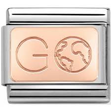 NOMINATION Globe 'GO' Rose Gold 43011001