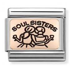 NOMINATION 'Soul Sisters' Rose Gold 43011109