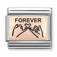 NOMINATION 'Forever Pinky Promise' Rose Gold 43011112