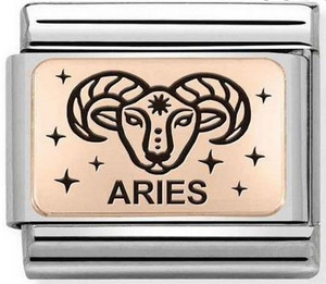 NOMINATION Zodiac 'Aries' Rose Gold 43011201