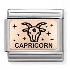NOMINATION Zodiac 'Capricorn' Rose Gold 43011210
