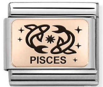 NOMINATION Zodiac 'Pisces' Rose Gold 43011212