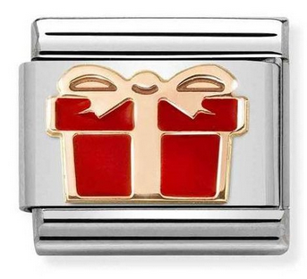 NOMINATION 'Red Present' Rose Gold 43020207