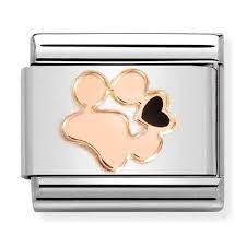 NOMINATION 'Paw Print' Rose Gold 43020218