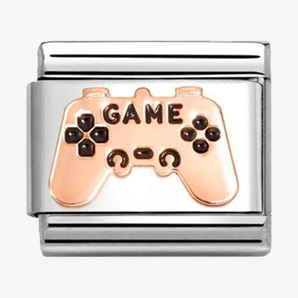 NOMINATION Rose Gold 'Gaming Controller' 43020226
