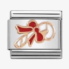 NOMINATION Christmas 'Candy Cain' Rose Gold 43020304