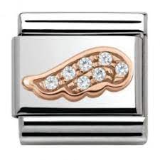 NOMINATION 'Cz Wing' Rose Gold 43030205