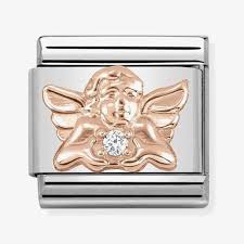 NOMINATION 'Angel of Family' Rose Gold 43030217