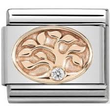 NOMINATION 'Tree of Life' Rose Gold 43030512