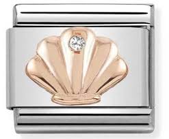 NOMINATION 'Cz Shell' Rose Gold 43030526